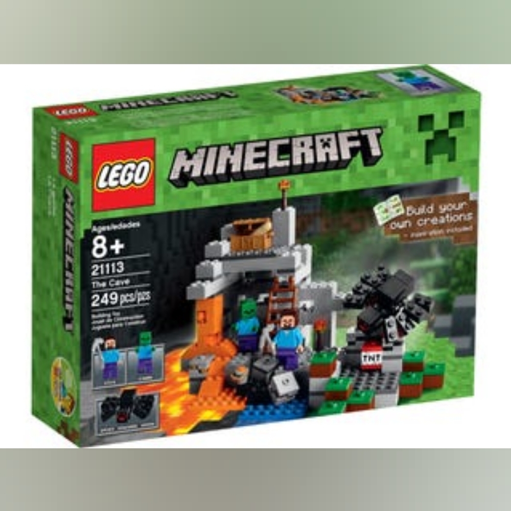 Lego 21113 Minecraft The Cave - FREE SHIPPING - unopened box